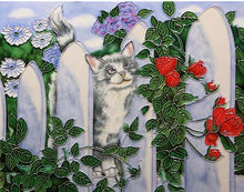 Load image into Gallery viewer, Large Ceramic Art Tiles