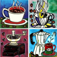 Load image into Gallery viewer, Hand Crafted Ceramic Coasters