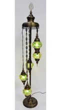 Load image into Gallery viewer, Floor Standing Mosaic Lamps