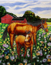 Load image into Gallery viewer, Large Ceramic Art Tiles