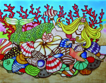 Load image into Gallery viewer, Large Ceramic Art Tiles