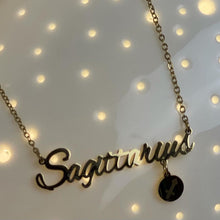 Load image into Gallery viewer, Star Sign Necklace
